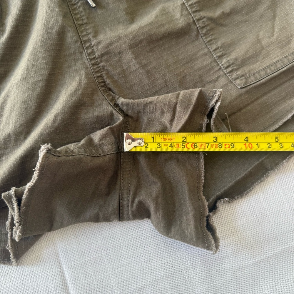 Vuori Vintage Ripstop Shorts Womens Size M Oregano Outdoor Hiking Pull On - Picture 6 of 8